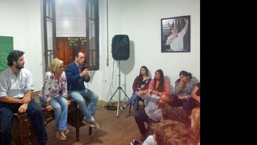 Gutiérrez fue el orador principal en la reunión concretada en la ICP. (ICP)