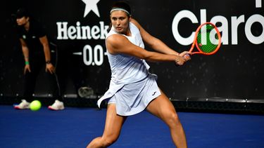Julia Riera superó la primera ronda del torneo de San Pablo, que se juega en canchas rápidas. Julia Riera superó la primera ronda del torneo de San Pablo, que se juega en canchas rápidas.