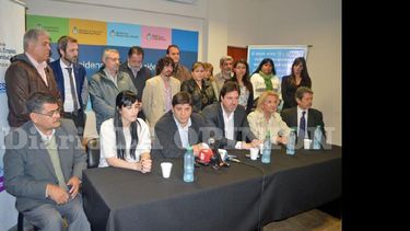 Para la inauguración estuvo el secretario de Empleo del Ministerio de Trabajo de la Nación, Matías Barroetaveña. (LA OPINION)