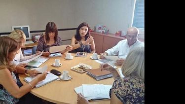 Representantes de ambas localidades trabajaron sobre temas de interés general. (MUNICIPALIDAD DE PERGAMINO)
