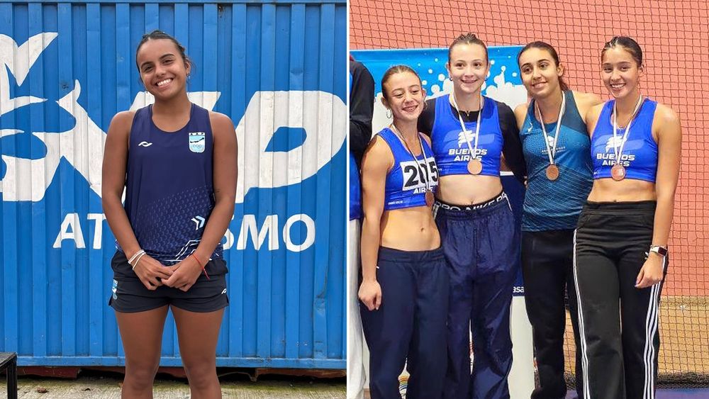 Morena Pugin y Sara Favre -junto a sus compañeras de posta- representaron de gran manera al atletismo pergaminense en el Nacional U20 de Concepción del Uruguay. Morena Pugin y Sara Favre -junto a sus compañeras de posta- representaron de gran manera al atletismo pergaminense en el Nacional U20 de Concepción del Uruguay.