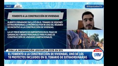 La normativa establece una prórroga por 90 días del régimen de incentivo a la construcción de viviendas. La normativa establece una prórroga por 90 días del régimen de incentivo a la construcción de viviendas.