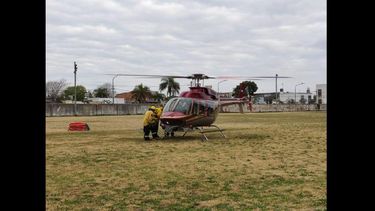 El operativo montado en el aeródromo de San Nicolás consta de dos hidroaviones y un helicóptero. El operativo montado en el aeródromo de San Nicolás consta de dos hidroaviones y un helicóptero.