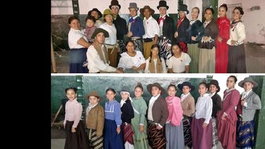 El Conjunto Tradicional Mayor en el X Certamen de Danza y Malambo El Caudillo. (AIRE CRIOLLO) - El Conjunto Tradicional Infantil, obtuvo el primer premio en la ciudad de Santiago del Estero. (AIRE CRIOLLO)