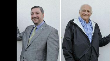 Guillermo Tamarit y Luis Lima estarán en el acto de colación de grado de la Unnoba. (ARCHIVO LA OPINION)
