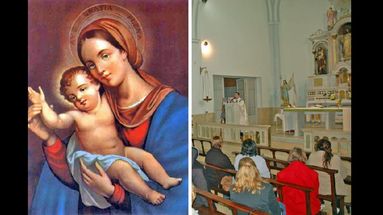 La festividad en honor a la Virgen del Huerto será en la Capilla del Colegio de calle María Crescencia 646. (INTERNET)