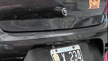 Las multas por tapar las patentes superan los 8.000 pesos. (GOBIERNO PROVINCIA DE BUENOS AIRES)