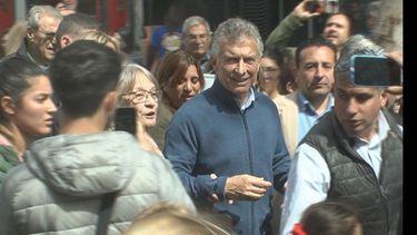 El expresidente Mauricio Macri llegó a Pergamino en el marco de las recorridas que viene haciendo por el interior del país. El expresidente Mauricio Macri llegó a Pergamino en el marco de las recorridas que viene haciendo por el interior del país.