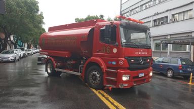 El principio de incendio generó el despliegue de móviles de emergencias frente a la Clínica Pergamino. El principio de incendio generó el despliegue de móviles de emergencias frente a la Clínica Pergamino.