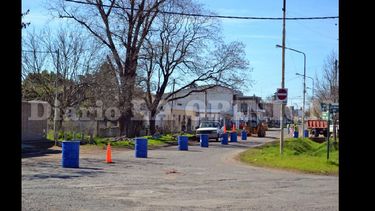 En la zona sur de la ciudad comenzaron las obras de remodelación a cargo de Iarsa S.A. (LA OPINION)