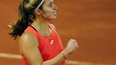 Julia Riera quedó a un triunfo de igualar su actuación del año pasado en Bogotá. Julia Riera quedó a un triunfo de igualar su actuación del año pasado en Bogotá.