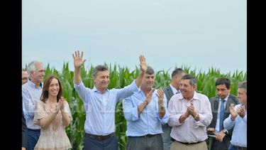 Macri en Pergamino anunció quita de retenciones y exigió a productores pagar impuestos y aumentar la producción