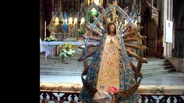 Virgen de Luján, Patrona de las Rutas Nacionales. (INTERNET)
