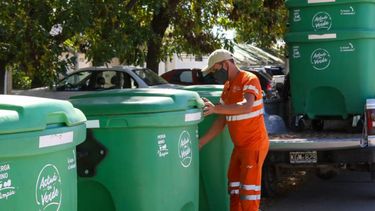 Los contenedores fueron distribuidos en distintos sectores del Parque. Los contenedores fueron distribuidos en distintos sectores del Parque.