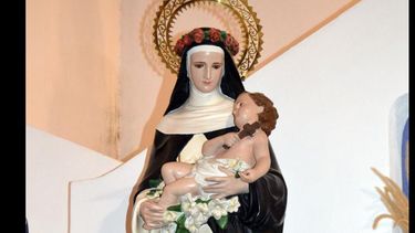 Santa Rosa tiene su templo en Pergamino en Niñas de Ayohuma 1851. (ARCHIVO LA OPINION)