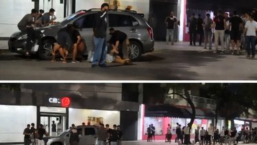 La pelea quedó registrada en un video casero de un joven que presenció la pelea y se compartió en redes sociales. La pelea quedó registrada en un video casero de un joven que presenció la pelea y se compartió en redes sociales.