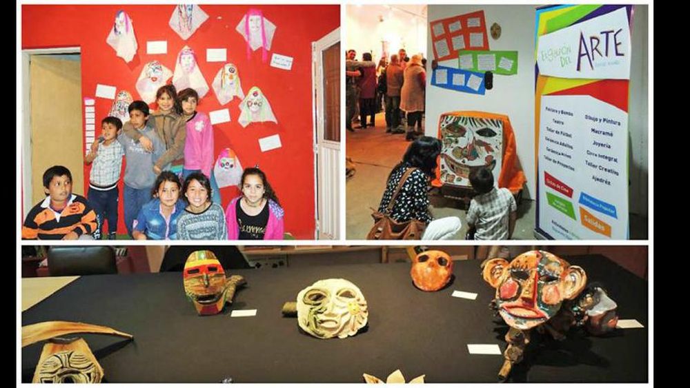 Participan de la muestra diez talleres que se dictan en el Centro Cultural Galpón del Arte del barrio Kennedy. (FACEBOOK: REGISTRARTE)
