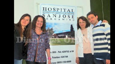 Melisa Sánchez, María Syzman, Susana Guerrero y Mariano Aguirre.  (LA OPINION)