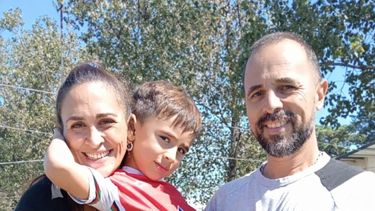 André goza de buena salud y recibe el amor de su mamá Gisela y su papá Esteban. André goza de buena salud y recibe el amor de su mamá Gisela y su papá Esteban.