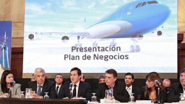 Recalde informó que el aporte del Estado a Aerolíneas pasó de ser un 0,15 por ciento del PBI a 0,06. (NA)