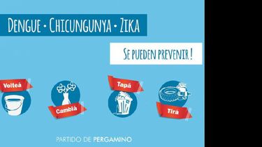 Pequeñas acciones cotidianas cooperan con la prevención. (GOBIERNO DE PERGAMINO)