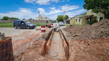 Una obra clave y mantenimiento sostenido en Pergamino para mejorar el drenaje urbano