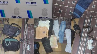 La Policía le secuestró indumentaria y elementos que lo comprometen en los robos de cables de distintos predios de empresas de la zona sur.