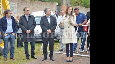 Vidal además habló de la reforma en la Policía y la posibilidad de avanzar con obras en rutas que atraviesan nuestro Distrito.  (LA OPINION)