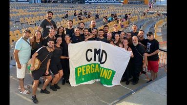 El Cuerpo Municipal disfruta de este gran momento de subir a semejante escenario compartiendo con grandes artistas, expresó Pedro Marlo.