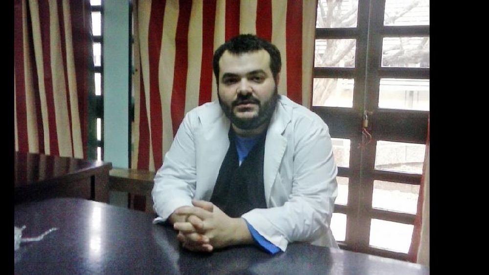 Gerardo Ezcurra, residente UTI en el Hospital San José. (LA OPINION)