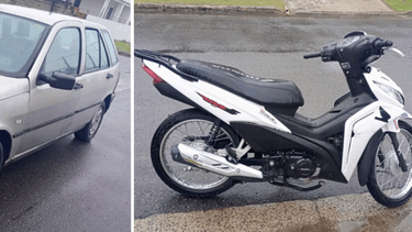 Accidente en la jornada de domingo en San Nicolás con un motociclista herido Accidente en la jornada de domingo en San Nicolás con un motociclista herido