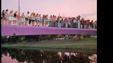 El Foro de la Mujer arrojará mariposas de papel al arroyo Pergamino. (ARCHIVO LA OPINION)