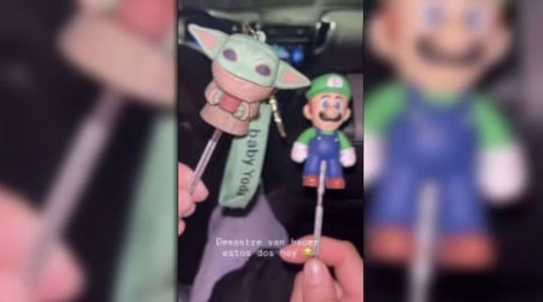 La última historia publicada en las redes sociales de Morena Verdi desde el auto donde la trasladaron a la casa donde las asesinaron y descuartizaron.