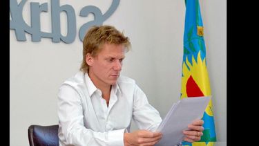 El director ejecutivo de Arba, Gastón Fossati. (ARBA)