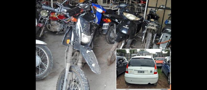 Cientos de motos y autos quedan semanalmente a disposición del Juzgado de Faltas por incumplimiento a las leyes de tránsito. (GOBIERNO DE PERGAMINO)