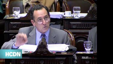 Gutiérrez pide más participación de la UCR en las decisiones del Gobierno. (CAMARA DE DIPUTADOS)
