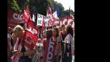 Los profesionales de la salud endurecen su protesta. (CICOP)