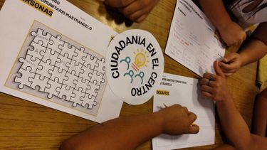 A través de distintas dinámicas grupales, los participantes pergaminenses tuvieron un rol protagónico y pudieron expresar sus miradas. A través de distintas dinámicas grupales, los participantes pergaminenses tuvieron un rol protagónico y pudieron expresar sus miradas.