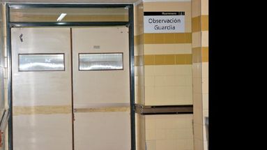 El incidente se produjo el lunes al mediodía en la sala de observaciones del nosocomio. (ARCHIVO LA OPINION)