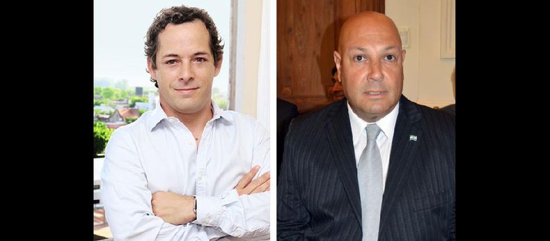 Lucas Marino Aguirre, secretario de Capacitación y Control de Gestión. (MUNICIPALIDAD DE PERGAMINO) - Walter Chamut, secretario de Seguridad del Partido de Pergamino. (LA OPINION)