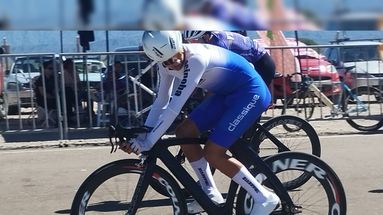 Juliano Almeida impuso el ritmo en el óvalo de Jáchal, donde se quedó con el triunfo. Juliano Almeida impuso el ritmo en el óvalo de Jáchal, donde se quedó con el triunfo.