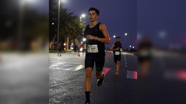 Ivo Tapia otra vez protagonista con un quinto puesto en los 10K de “Mardel”.