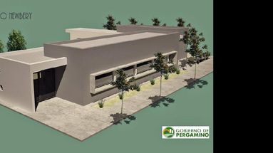 Ayer a la mañana en Obras Públicas mostraron los detalles que tendrá el nuevo Centro de Atención Primaria. (LA OPINION)