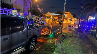 Accidente en Lucio Mansilla y Belgrano: joven hospitalizado con traumatismo facial Accidente en Lucio Mansilla y Belgrano: joven hospitalizado con traumatismo facial