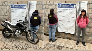 Allanamiento en San Pedro: detienen a una joven y recuperan una moto robada Allanamiento en San Pedro: detienen a una joven y recuperan una moto robada