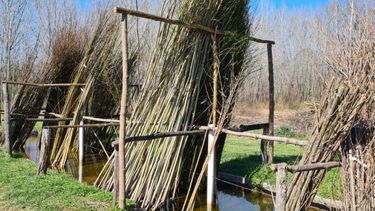 La  unidad forestal  cuenta con 115 hectáreas rodeadas de álamos, eucaliptos, pinos, ciprés  calvo, plátanos,  robles , araucarias y otras especies.