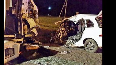 Consternación por la muerte de una familia pergaminense en un accidente de tránsito