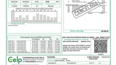 la cooperativa electrica de pergamino presenta una factura con mas informacion para los socios la cooperativa electrica de pergamino presenta una factura con mas informacion para los socios