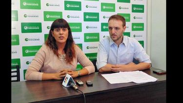 Yaryura y Ghilarducci explicaron los alcances de esta propuesta. (MUNICIPALIDAD DE PERGAMINO)