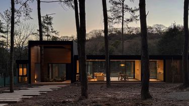 La topografía, la vegetación y las visuales son elementos activos del proyecto. La topografía, la vegetación y las visuales son elementos activos del proyecto.